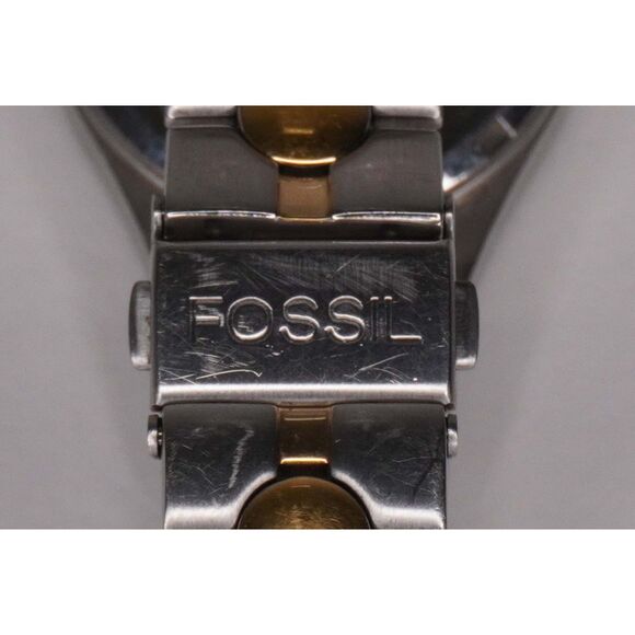 Fossil Arkitekt Watch FS-2787 Mens 35mm Two Tone Case Band Quartz Two Hands - Picture 7 of 8